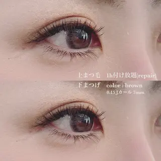 マツエク・マツパ kiitos_ eyeのマツエク・マツパデザイン