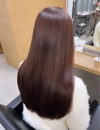ロング カラー momo /レイヤー/暖色のヘアスタイル