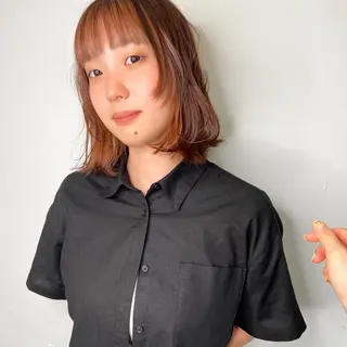 ショート カラー ヘアアレンジ 🌼似合わせのプロ 心斎橋/rena🌼のマツエク・マツパデザイン