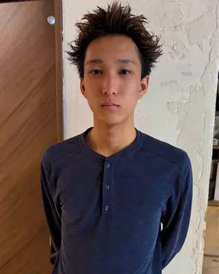 ショート メンズ メンズカット/パーマ /amy.下村透依のヘアスタイル