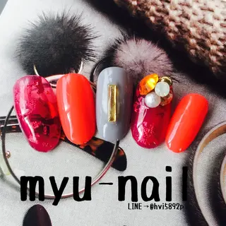 ネイル ホームサロン myu-nailのネイルデザイン