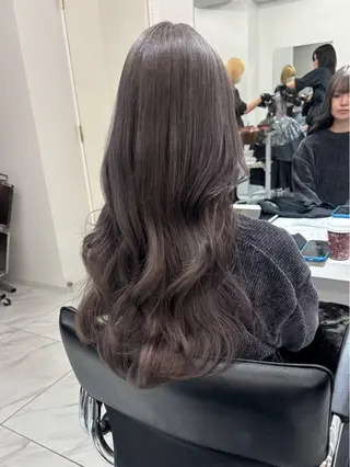 ロング カラー 🩶大人韓国ヘア 渋谷/Satsukiのヘアスタイル