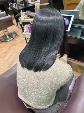 ミディアム 森 隆司のヘアスタイル