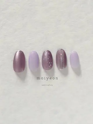 ネイル moiyeon🕊️ ｲﾁｶﾜｻｷｺのネイルデザイン