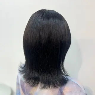 ミディアム 透明感カラー / Rio👶🏻💞のヘアスタイル
