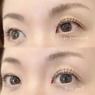 マツエク・マツパ la kaori secretのマツエク・マツパデザイン