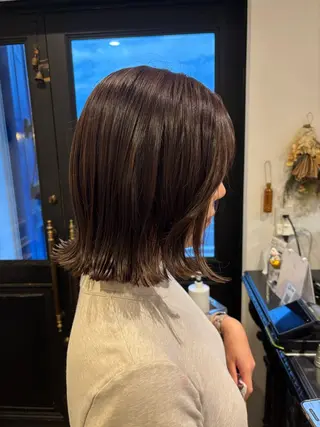 ショート トリコヘアサロン 新井千智のヘアスタイル
