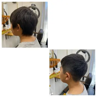 メンズ キッズ トレフル しばやまのヘアスタイル