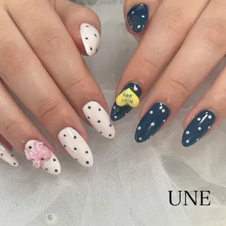 ネイル UNE.【ユヌ】 Jr.NANAのネイルデザイン