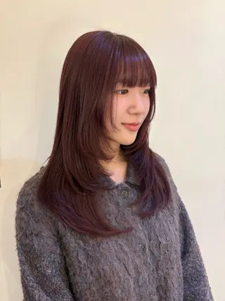 ロング rena/レイヤー /メンズ◎のヘアスタイル