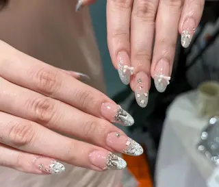 ネイル By moonネイル 🌷ワンホン/韓国風のネイルデザイン