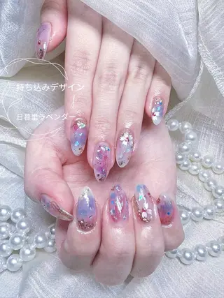 ネイル 日暮里2 lavenderのネイルデザイン