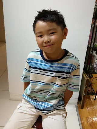 ショート Uketoru 横田健のヘアスタイル