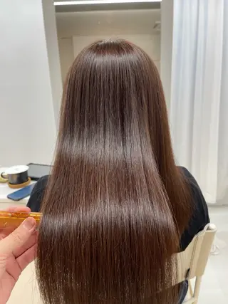ロング パーマ 柴田泰秀sotti. 髪質改善/ブリーチのヘアスタイル