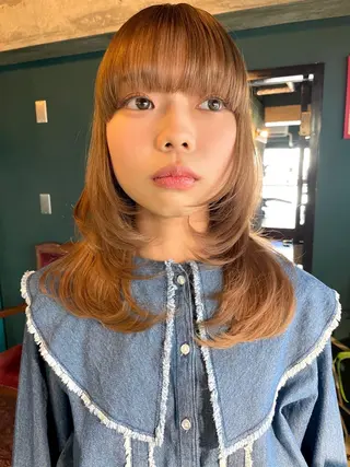 セミロング vivre libreのヘアスタイル