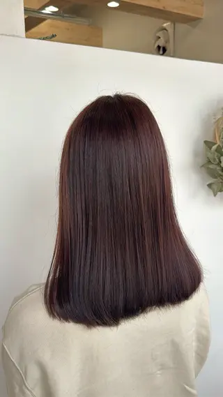 セミロング カラー glory/明笑 モデル募集中🎀のヘアスタイル