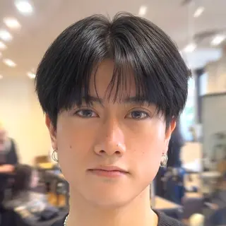ショート パーマ メンズ 吉祥寺/ダウンパーマ メンズ韓国ヘア/桑本のヘアスタイル