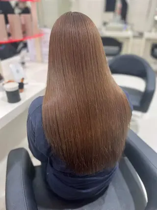 ロング カラー 🌿‬透明感ベージュ 🫧ひなの🧸のヘアスタイル