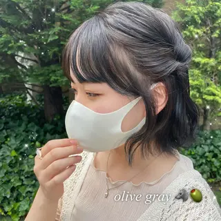 カラー 𝙢𝙞𝙮𝙪🎀 girly hairのヘアスタイル