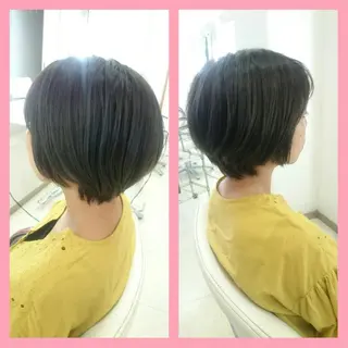 ショート キンジョウ エナミのヘアスタイル
