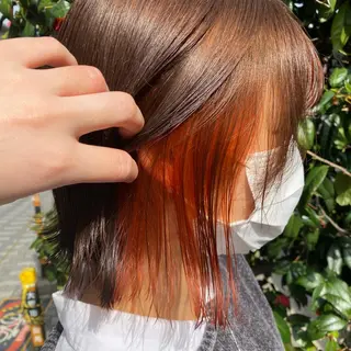 ショート カラー マンツーマン女性 美容師 奏のヘアスタイル