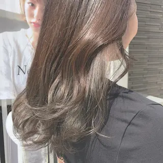 ミディアム カラー マツエク・マツパ 横浜Bob美容師🤎 ERINAのヘアスタイル