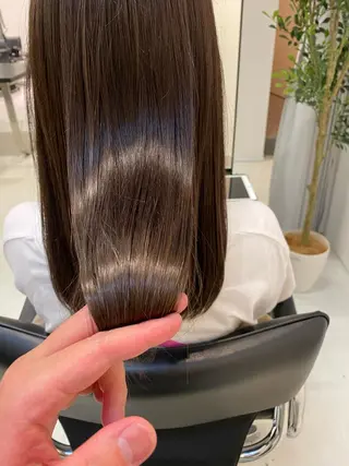 ロング カラー 似合わせ専門美容師 なかじまのヘアスタイル