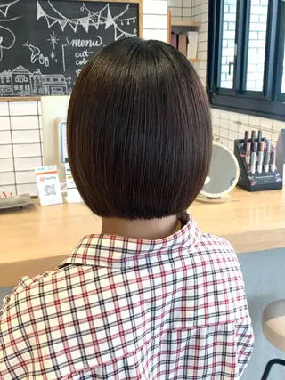 ショート カラー フェザー/ニュアンス パーマ/ryutoのヘアスタイル