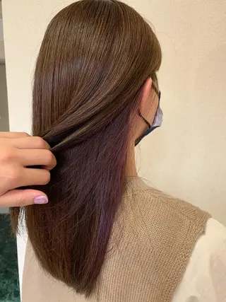 セミロング 髪質改善お任せ ください♪ひとみのヘアスタイル