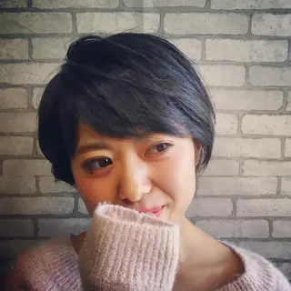 ショート カラー 鈴木 じゅんやのヘアスタイル