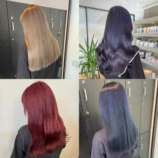 ロング カラー 蓮田 好良のヘアスタイル