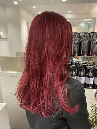 ロング カラー 🪞透け感&韓国ヘア 🪞honokaのヘアスタイル