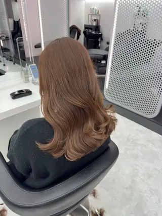 ロング カラー パーマ ヘアアレンジ メンズ キッズ ♥️韓国ヘア レイヤー♥️ゆりのヘアスタイル