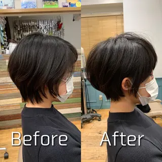 ショート 【ショート専門 美容師】押田 光太郎のヘアスタイル