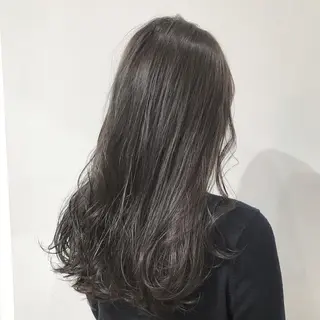 ロング カラー レイヤー/顔周り /AKARIのヘアスタイル