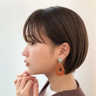 ショート カラー レイヤー×髪質改善✨ 渋谷/佐藤侑哉のヘアスタイル