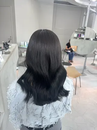 ミディアム kurune chikaのヘアスタイル