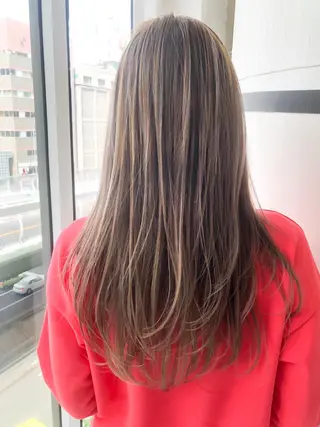 セミロング カラー welring hair salonのヘアスタイル