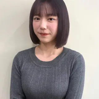 カラー hana/艶髪 /透明感カラー🪞のヘアスタイル