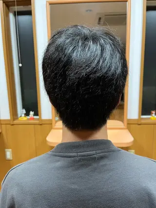 ショート メンズ 藤崎 光のヘアスタイル