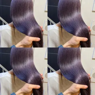 ロング カラー ヘアアレンジ 💎韓国レイヤー ×エクステゆうま💎のヘアスタイル