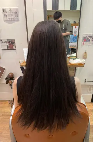 ロング カラー 川上拓真 ✂︎学芸大学のヘアスタイル