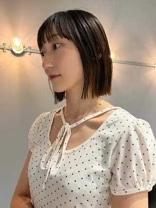 ショート カラー SALOWIN熊本 yuseiのヘアスタイル