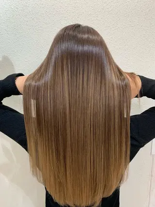 ロング LINO west 髪質改善サロン🏝のヘアスタイル