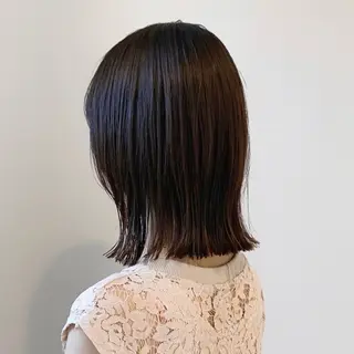 ミディアム レイヤー/ショート /服部ルミナ🦋のヘアスタイル
