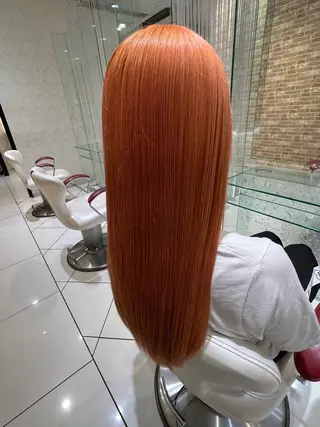 ロング カラー 髪質改善×ハイトーン ✨倉持のヘアスタイル