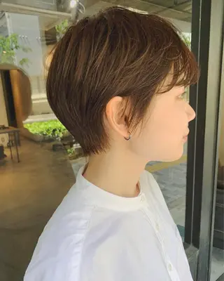 ショート ショート・ボブ ・ウルフ✂︎IMAIのヘアスタイル