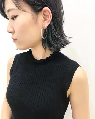 カラー なかの たくみのヘアスタイル