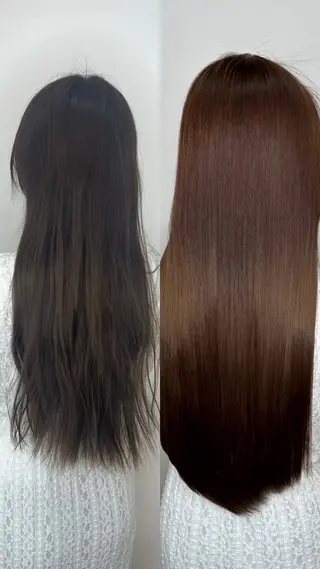 ロング 半澤 亜実🪐/縮毛矯正のヘアスタイル