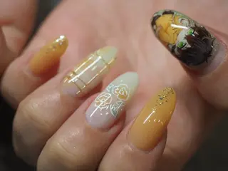 ネイル glaNje 福光のネイルデザイン